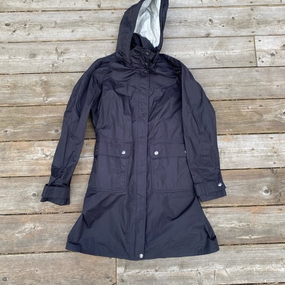 Patagonia Torrent Shell Waterproof Trenchcoat Small Black - Picture 4 of 11
